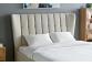4ft6 Double Tasmin natural colour fabric upholstered bed frame bedstead 3
